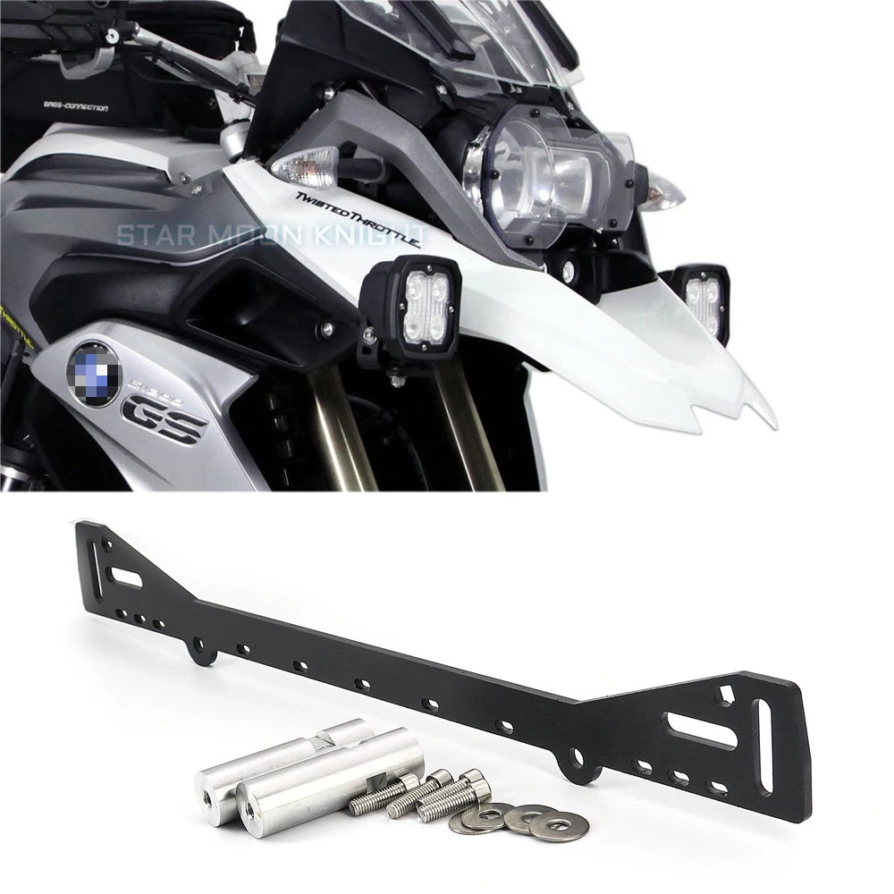 

For BMW R1200GS R1250GS R 1200 1250 GS Motorcycle Accessories Auxiliary Light Mounting Brackets Driving Lamp Spotlight Holder