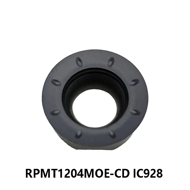 Original 10pcs RPMT1204MOE RPMT1204 CD IC928 Carbide Round Milling Tooling Inserts For Steel Profiling Machining Hardware Tool