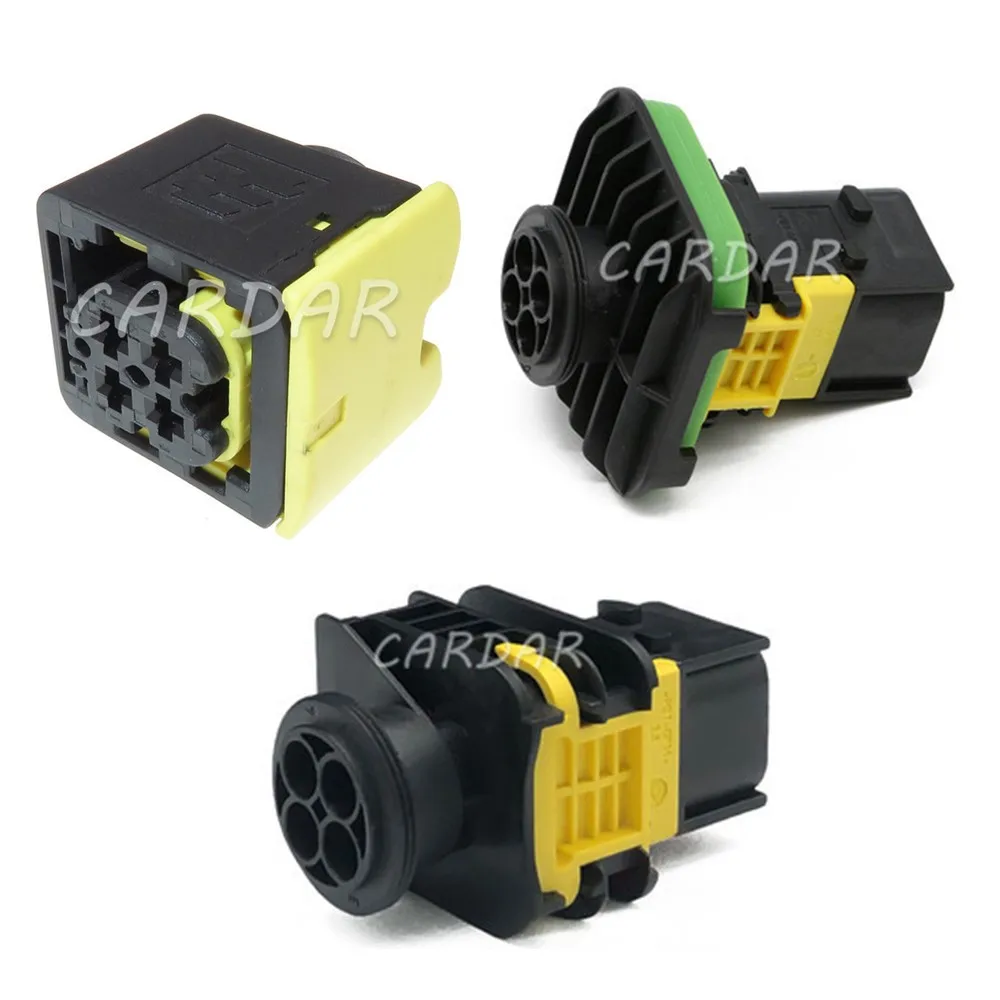 

1 комплект 3,5 мм Tyco Amp 4-контактный 1-1418390-1 1-1703818-1 Водонепроницаемый Автомобильный Электрический разъем датчика кислорода