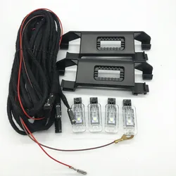 Luz LED para reposapiés de coche con Cable, soporte de luz trasera para VW jetta t-cross ID.4 Tayron t-roc Talagon