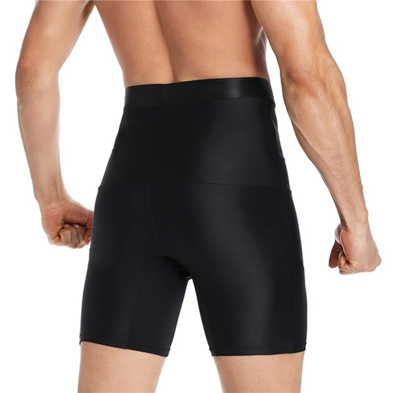 Bragas de Control para hombre, Bóxer adelgazante, entrenador de cintura alta, Body moldeador de cuerpo, compresión, ajustado, nuevo