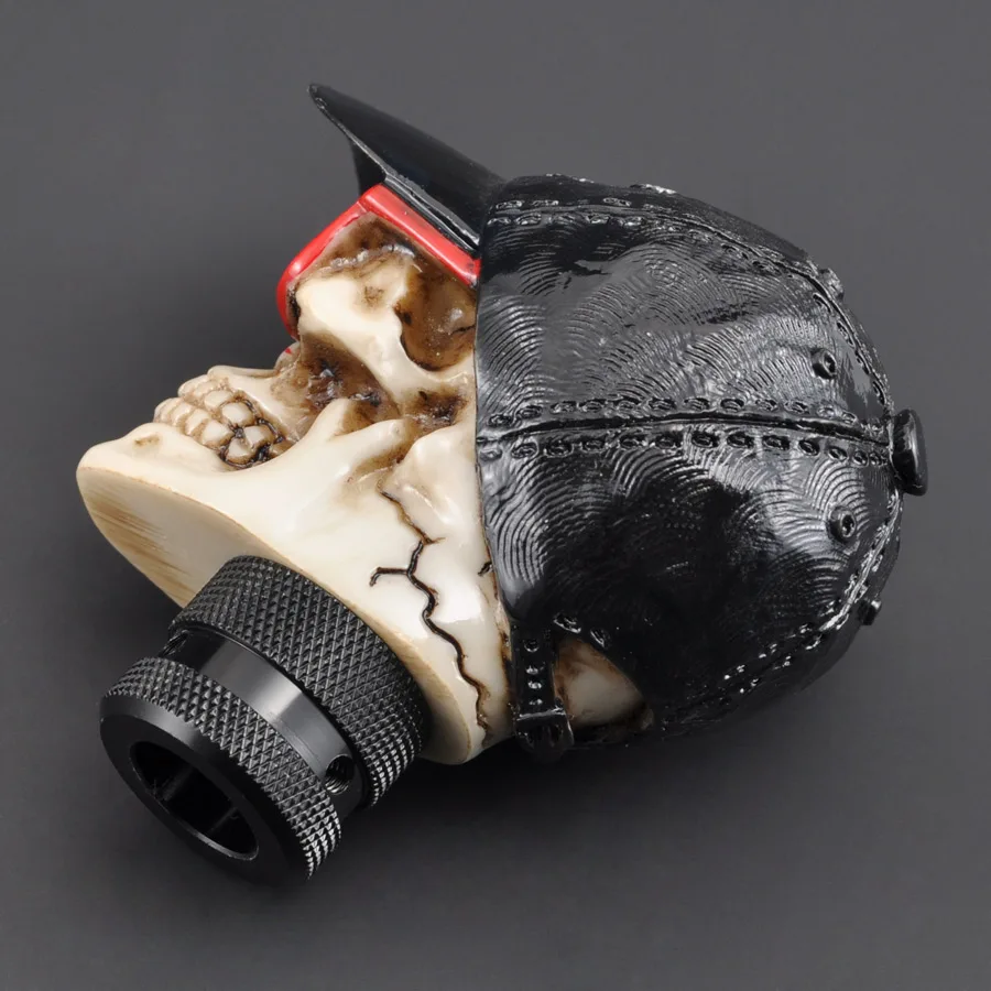 Czapka z daszkiem Okulary Czaszka Ręczna gałka zmiany biegów do samochodu ciężarowego Dźwignia zmiany biegów do SUV Crossover Truck Wagon Hatchback Coupe — zdjęcie 6
