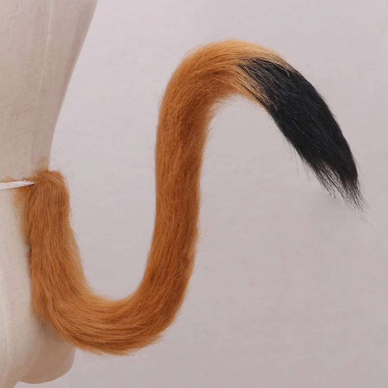 Plush Fox Tail Japan Anime Cosplay Prop 80cm Cat Wolf Tail Halloween Party Decorations Gift Girl Prom Costume Accessories