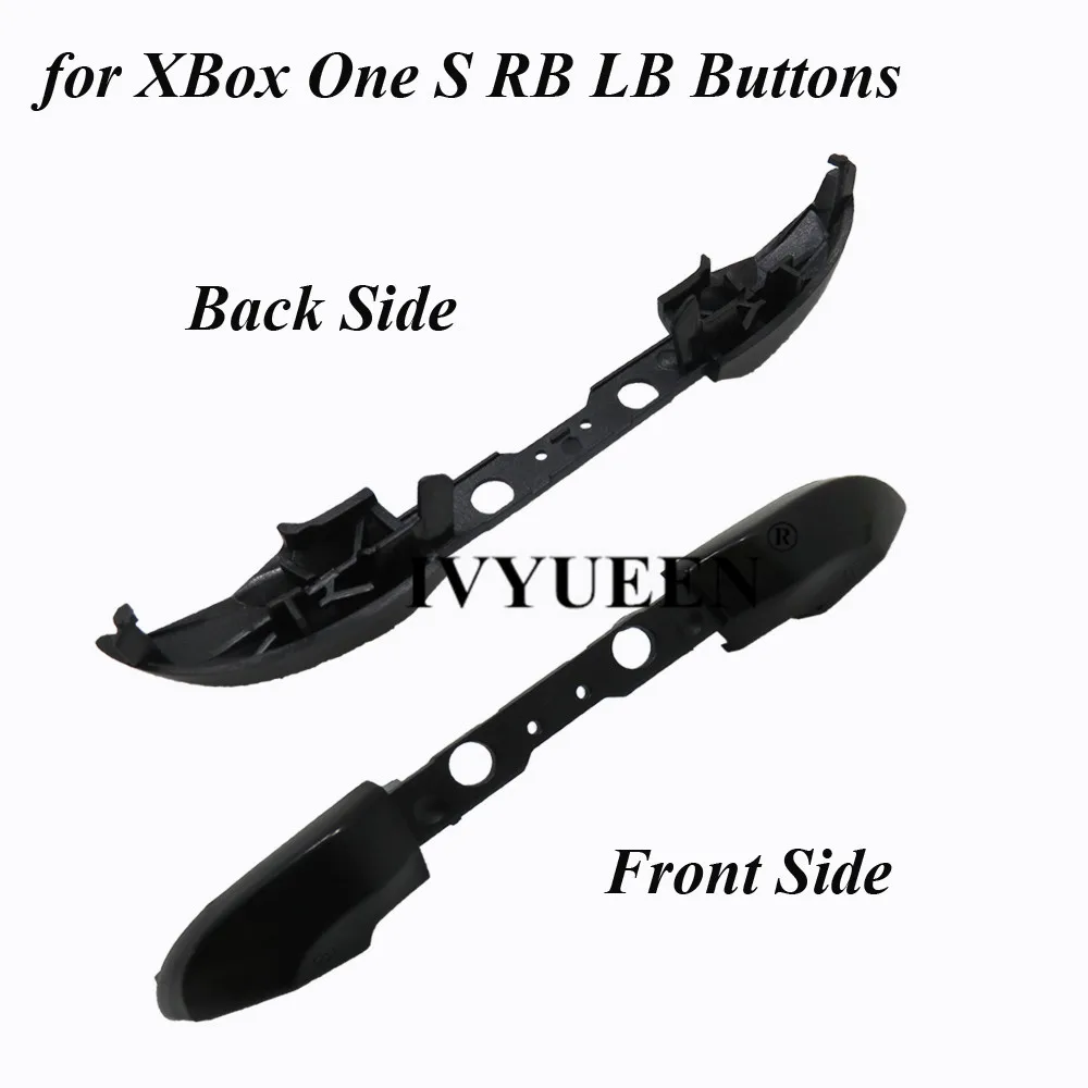 IVYUEEN 2 مجموعات RB LB مصدات أزرار ل جهاز مايكروسوفت إكس بوكس وان S تحكم الزناد زر حامل الأوسط مع مفك أدوات