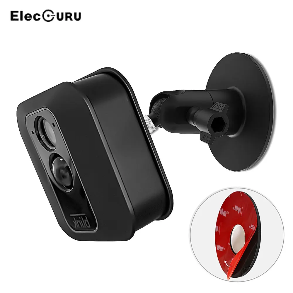 for Blink XT/XT 2/Blink Mini Camera Wall Mount Holder with Strong 3M VHB Tape,Camera 360 Degree Swivel Wall Mounting Bracket