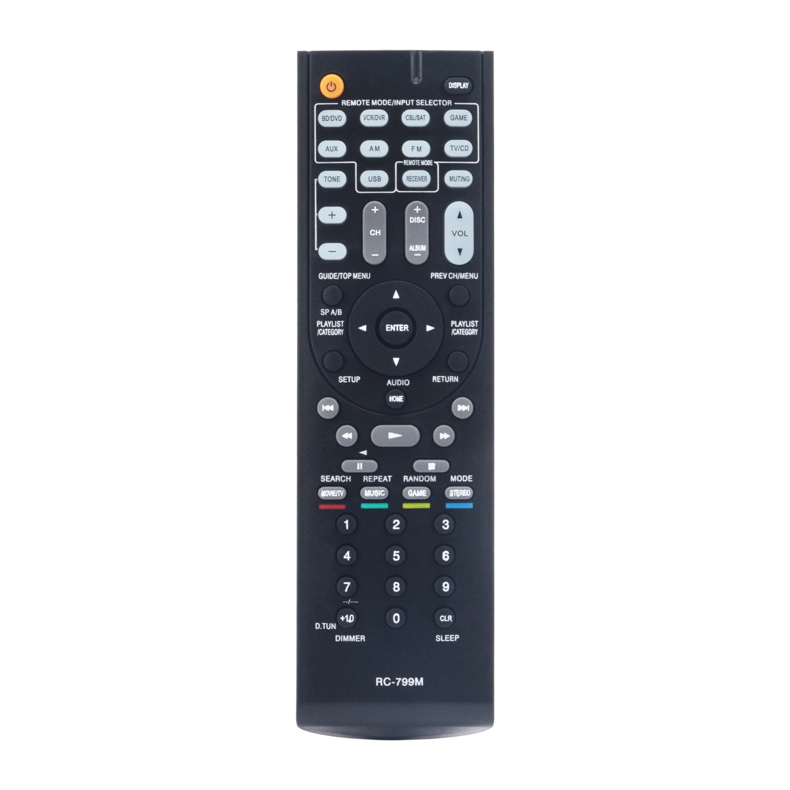 New RC-799M Remote fit for ONKYO  HT-RC330  HT-R548 HT-S3500