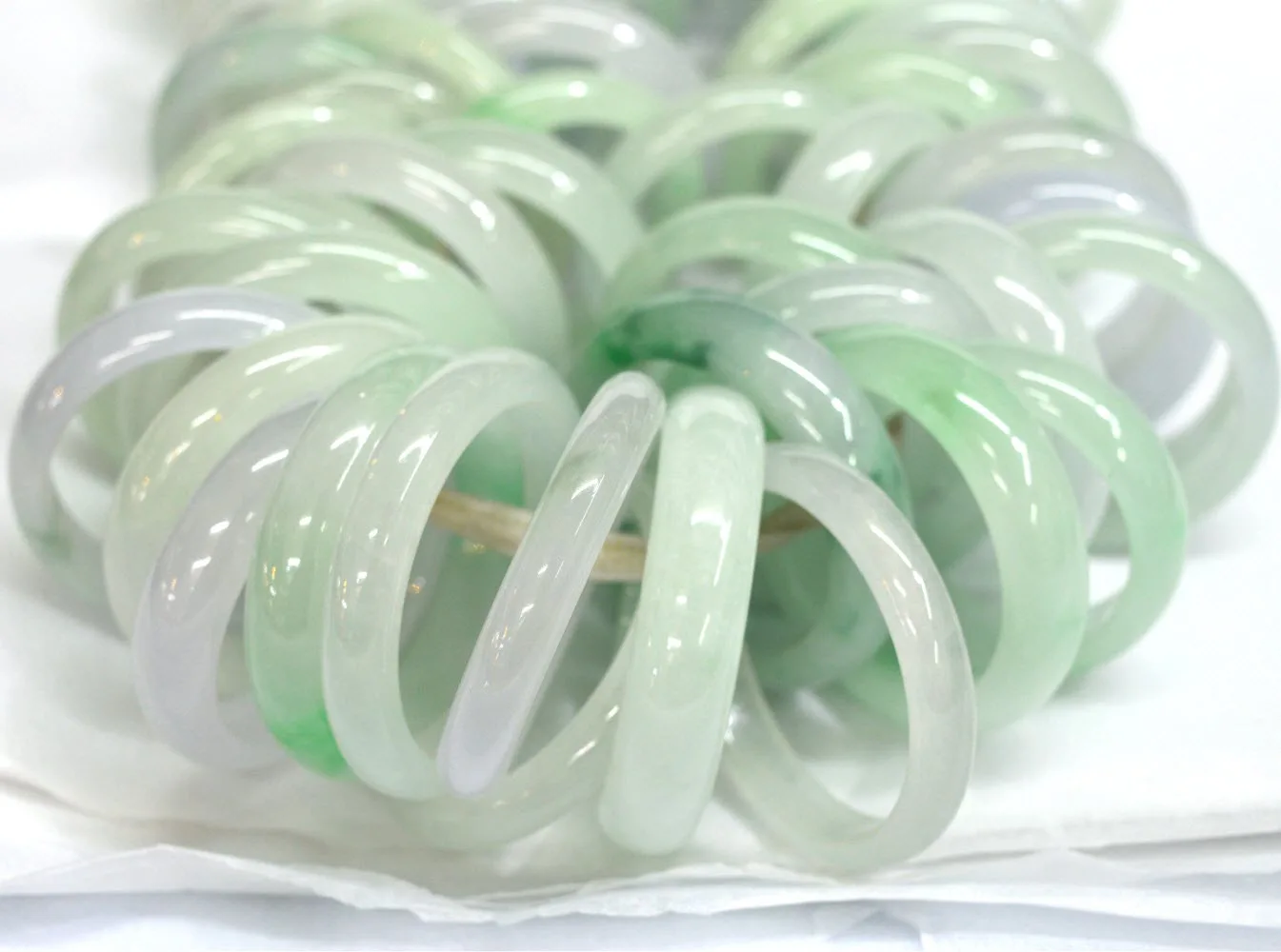 Free Shipping Real 40~42mm Natural Jade Jadeite Nephrite Bangles Hand Child Children Baby Stone Bangle Bracelet Jewelry Bracelet