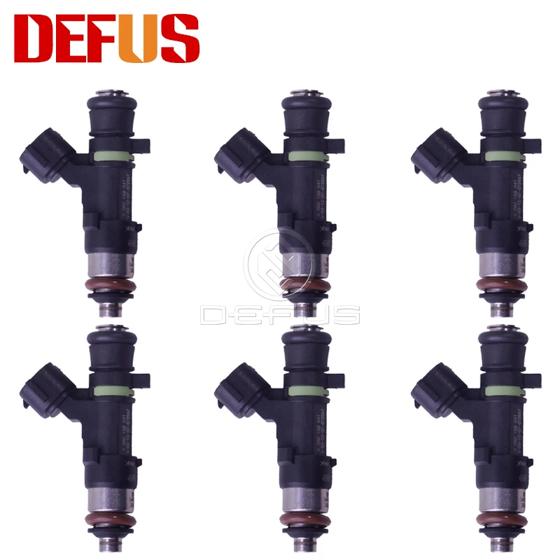 

DEFUS 6X 0280158041 Bico Fuel Injector Nozzle For Peu Geot 407 607 Cit Roen C5 C6 Renault Laguna 3.0L V6 041190052 9648129380