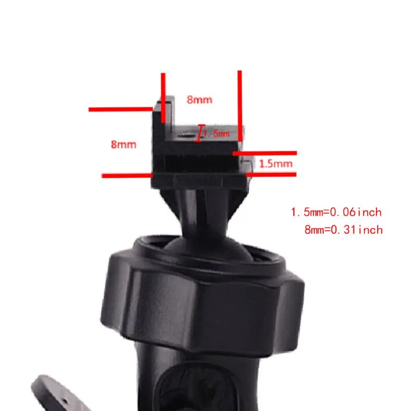 كوب شفط للسيارة ، حامل كاميرا ، مسجل فيديو السيارة على الزجاج الأمامي ، 5 أنواع