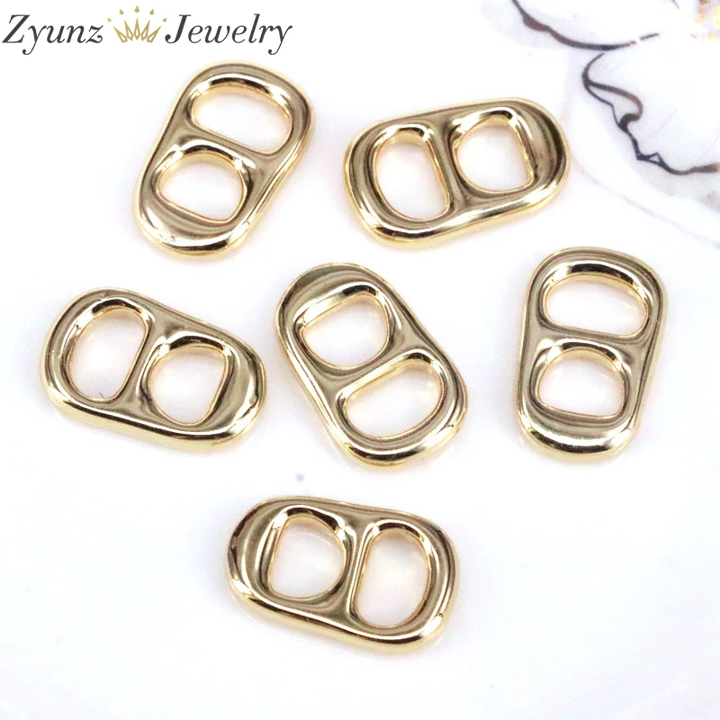 20PCS, Soda Pop Tab Charm, Pull Tab, Soda Cap Charm, Gold Color Soda Tab Pendant, Can Tab Charm,