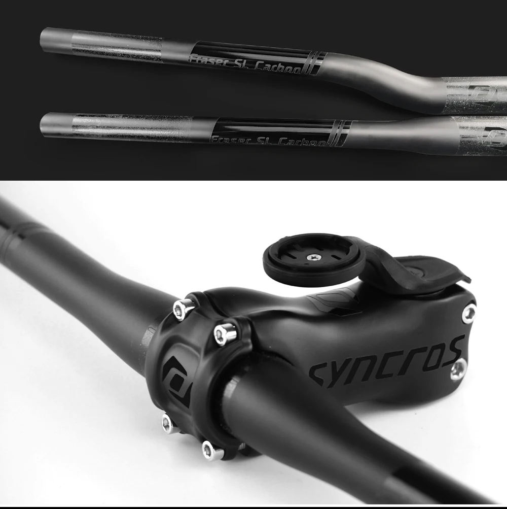 Syncros Fraser SL Vollcarbon-Vorbau, Rennrad-/MTB-Vorbau, 6 ° /17 ° 60mm-110mm, 28,6mm, 31,8mm, Fahrradzubehör – Detail 11