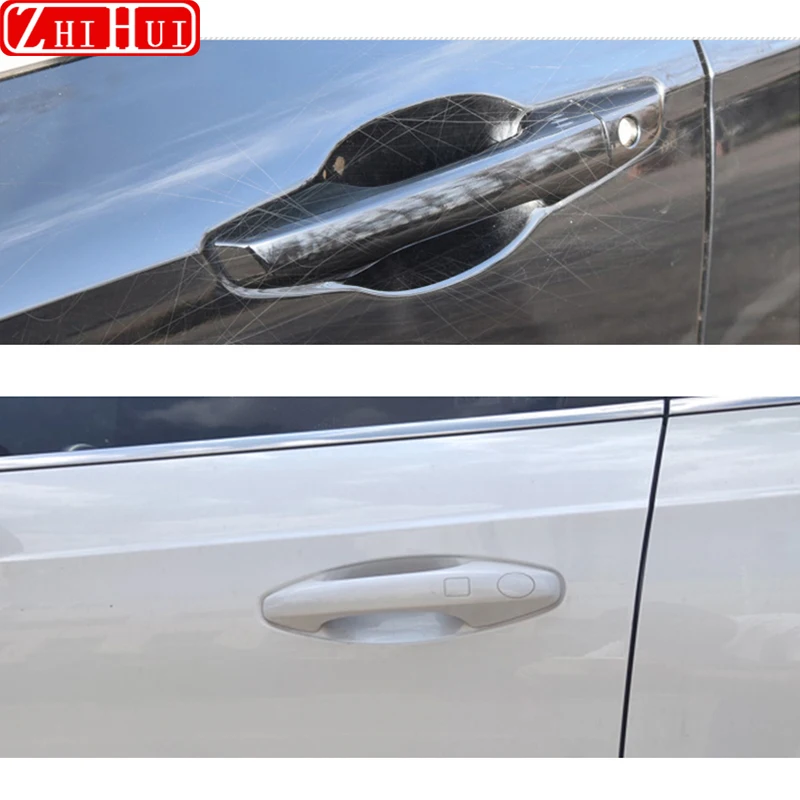 For GWM Haval Jolion 2024 2021-2023 Car Exterior Door Handle Bowl Cover Sticker Car Styling ABS Cover Stickers Auto Accessories