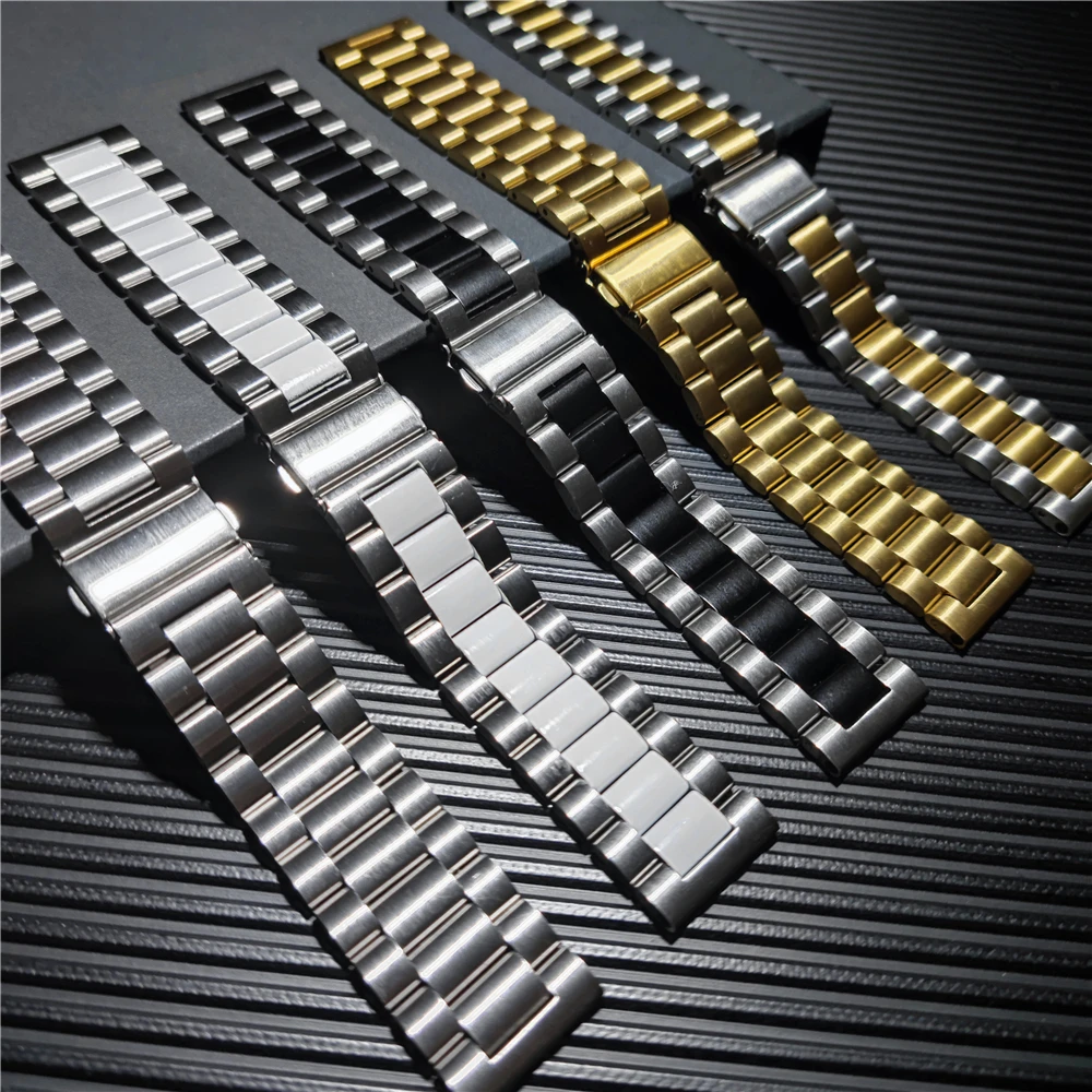 22mm Stainless Steel Band for Oneplus Smartwatch Watch Strap Loop Bracelet for One Plus Watch Metal Replacement Wristband Correa