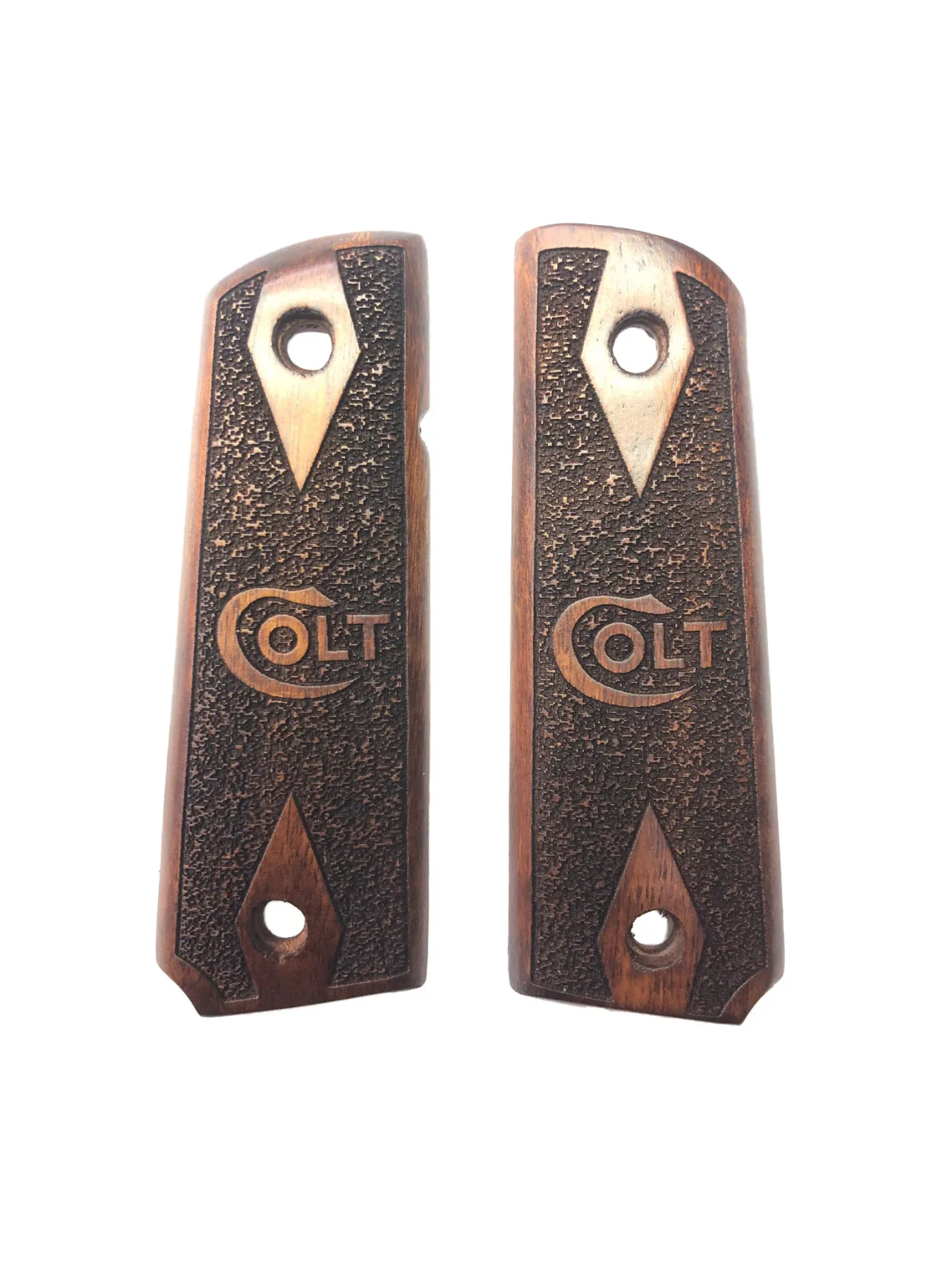 

Colt 1911 Compatible Special Series Laser Cutting Wooden Grip Mod49