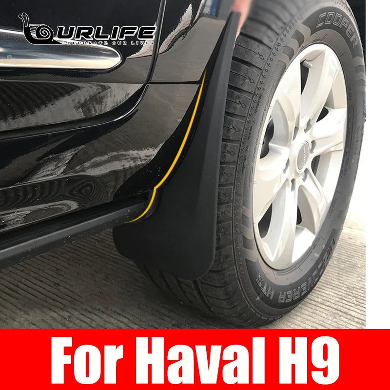 

Car Mudflap Fender For Haval H9 2018 2019 2020 2021 Over Fender Mud Flaps Guard Splash Flap Mudguard Accessories