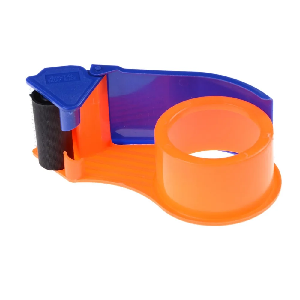 Tape Cutter Dispenser Sealing Packaging Parcel Plastic Roller 2" Width Tape Cutter Dispenser Affordable