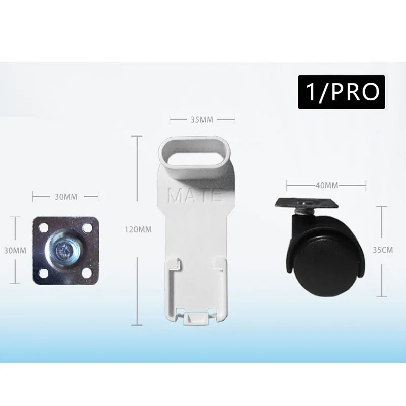 MATE-Rodas de Base de Roda Universal, Adequado para Purificador de Ar Xiaomi Mijia MI, 4 PRO, 3, 3H, 2S, 1 Geração, Max