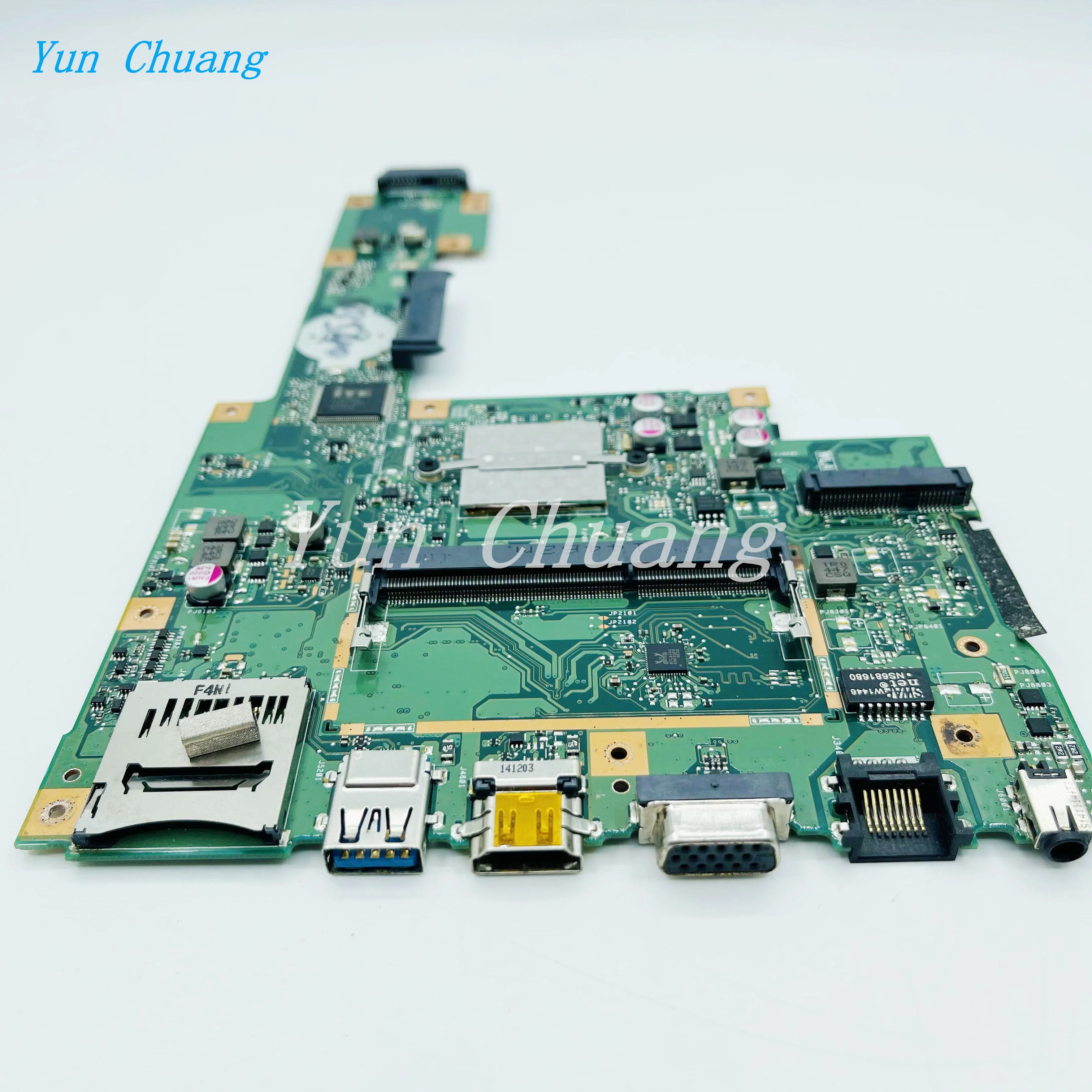 Imagem -04 - Laptop Motherboard Mainboard para Asus X553ma X553m F553m com N3540 N3530 Cpu Ddr3l 100 de Trabalho X553ma F553ma