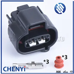 1 set 3 Pin female housing plug 1JZ-GTE 2JZ-GTE R152 W58 V160 VSS wire sensor connectors MG644554-4 90980-11143 6248-5316