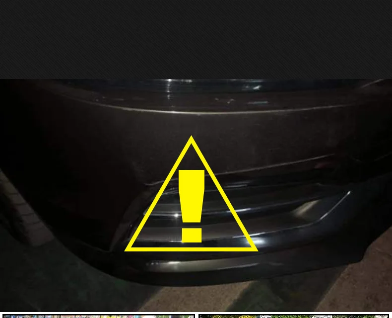 Chrom-Dekoration für Volvo S90 V90 V90CC 2016 2017 2018 2019 2020 Front-Eckleiste Glänzender Streifen Frontstoßstangen-Streifen Auto-Zubehör – Detail 4