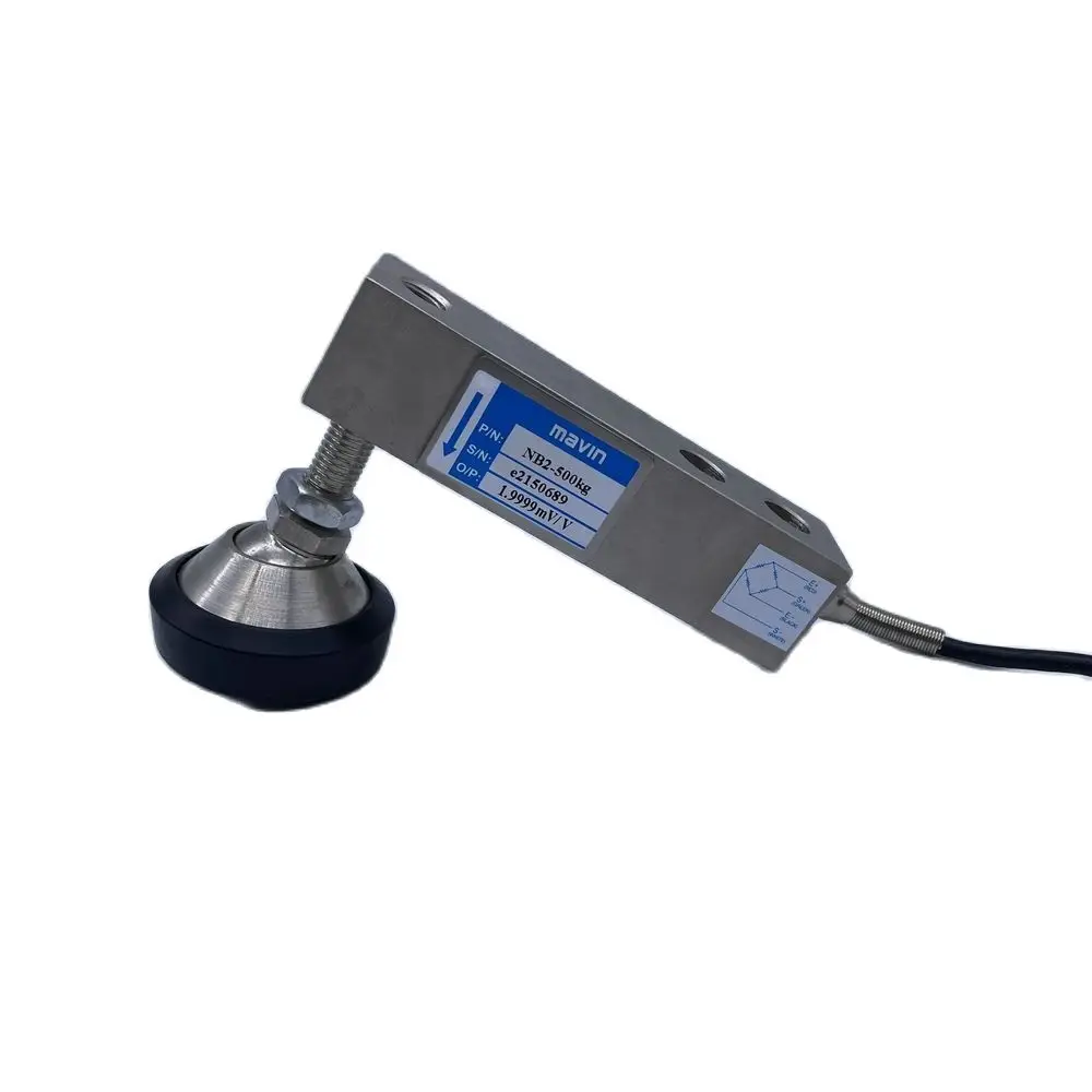 

Cantilever Beam NB2-500kg Mavin Load Cell for Hopper Scale Weighing Sensor 100kg 500kg 1T Capacity