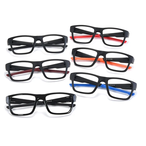 Imagen 2 del producto BCLEAR TR90 montura de gafas deportivas para hombre, gafas graduadas, montura de gafas, monturas de gafas ópticas transparentes para hombre