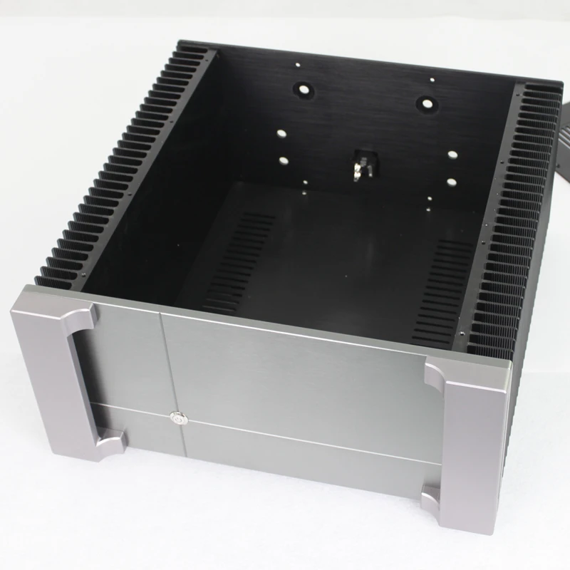 Power Amplifier Chassis DIY Amp Project Case Big Heatsink Size 430*410*200MM