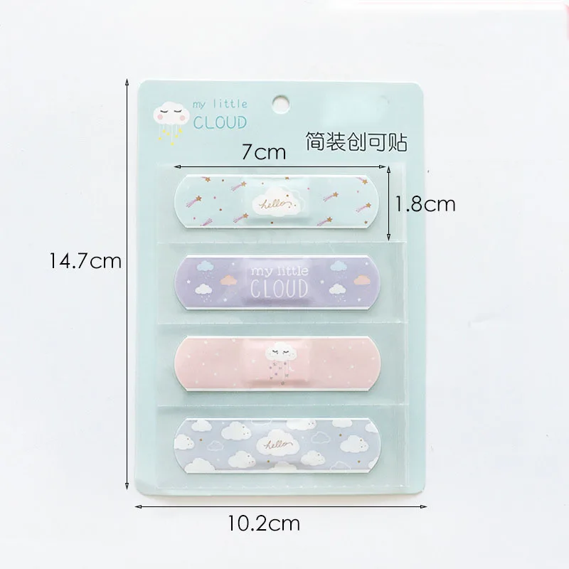 Breathable Bandages Cute Cartoon Medical Patch Waterproof Wound Adhesive Bandages First Band Aid Adhesive for Kids