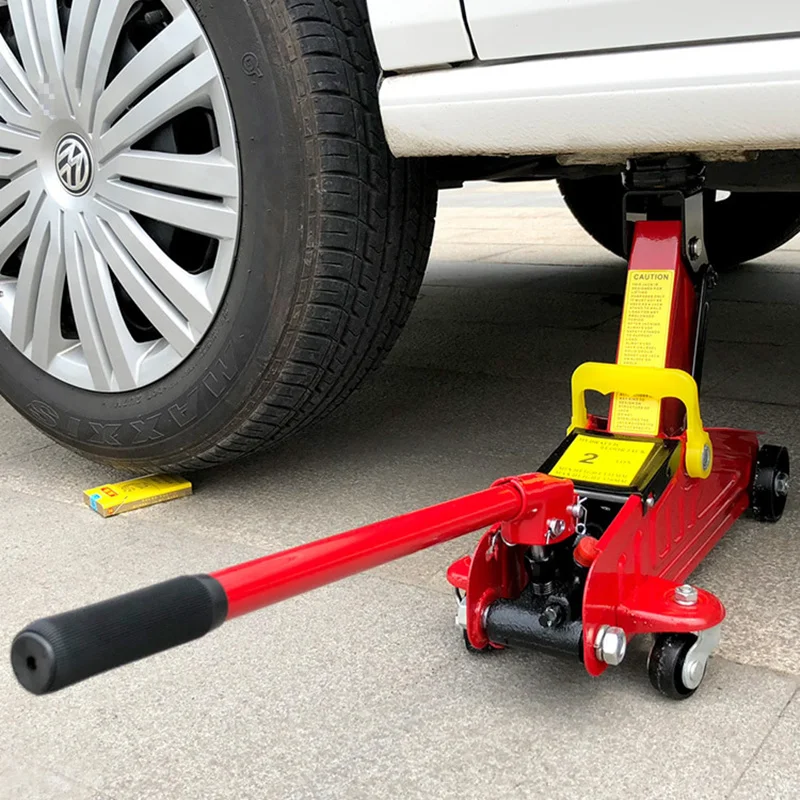 2Ton Car Lifting Jack Steam Off-Road Vehicle oil pressure Tire Repair Tool Hand-Cranked Double Pump On Sale CN