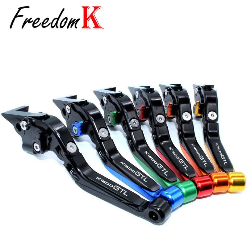 Motorcycle Accessories Folding Extendable Brake Clutch Levers LOGO K1600GTL Fit For K1600GTL K1600 GTL K 1600GTL 2017