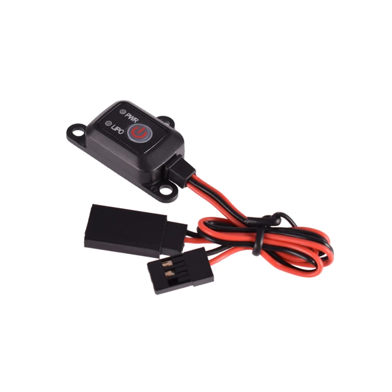 SKYRC Power Switch SK-600054-01 On/Off MCU Controlled LIPO NIMH Battery 4-12V  for 1/10 1/8 RC Helicopter Car DIY Parts