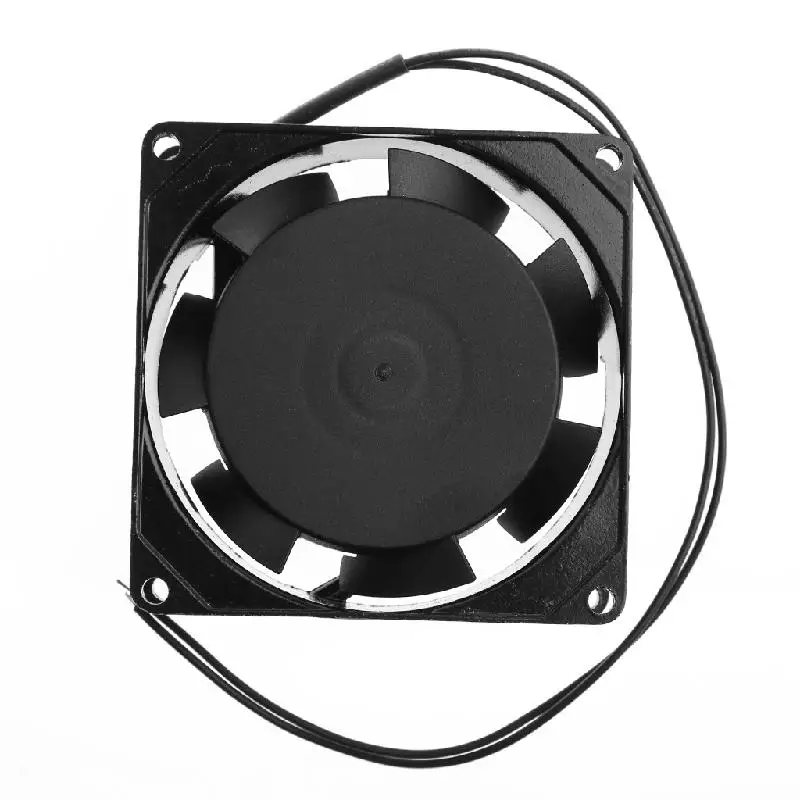 Drop Ship&Wholesale SF8025AT 2082HSL 8025 80mm Sleeve Bearing 220-240V AC 2-Wire Case Cooling Fan Sep. 5