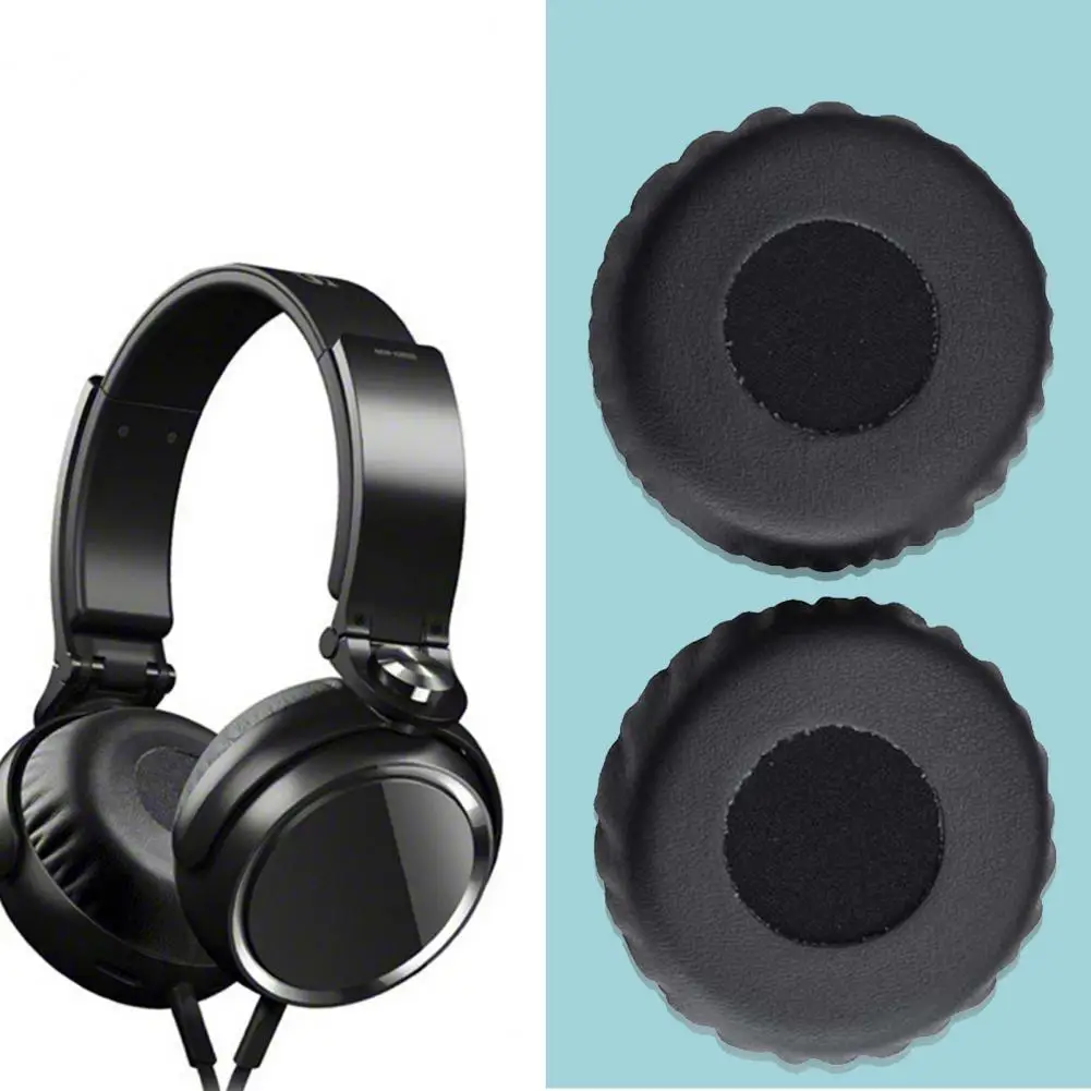 1 Pair Headphone Cushions Replaceable Dust proof Breathable Gaming Headphone Sleeves for MDR XB600