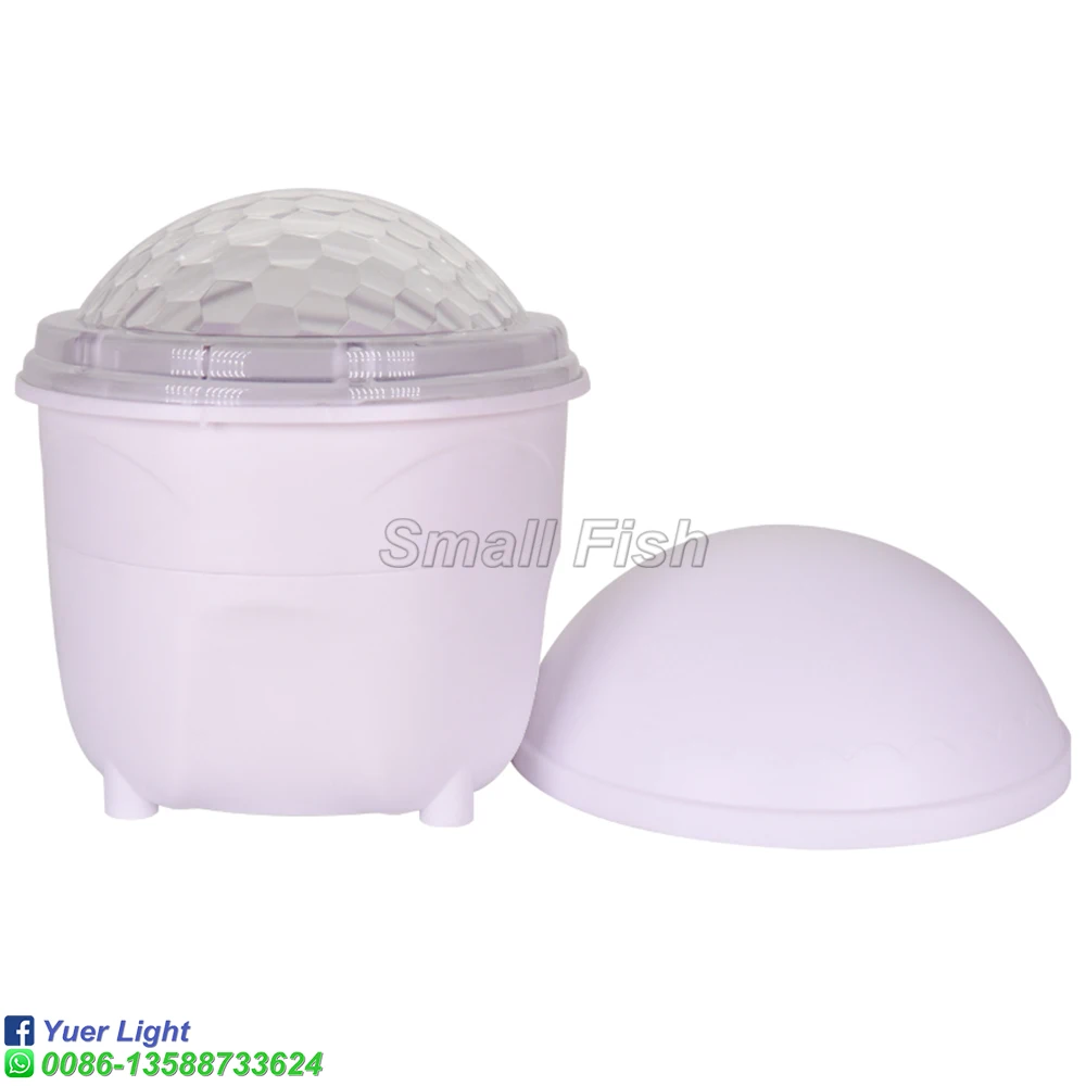 4X3W Pattern Night Light Magic Ball Sound Control DJ Bar Disco Bedroom Projector Birthday Present Stage Effect Light Wash Lights