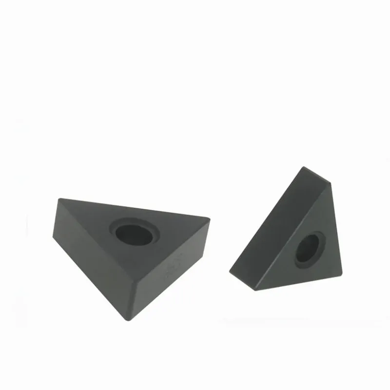 Insertos de torneado CNC de cerámica completa, hoja de corte para enfriar acero duro muerto, 10 piezas, TNGA160404 / 160408 / 160412 A65