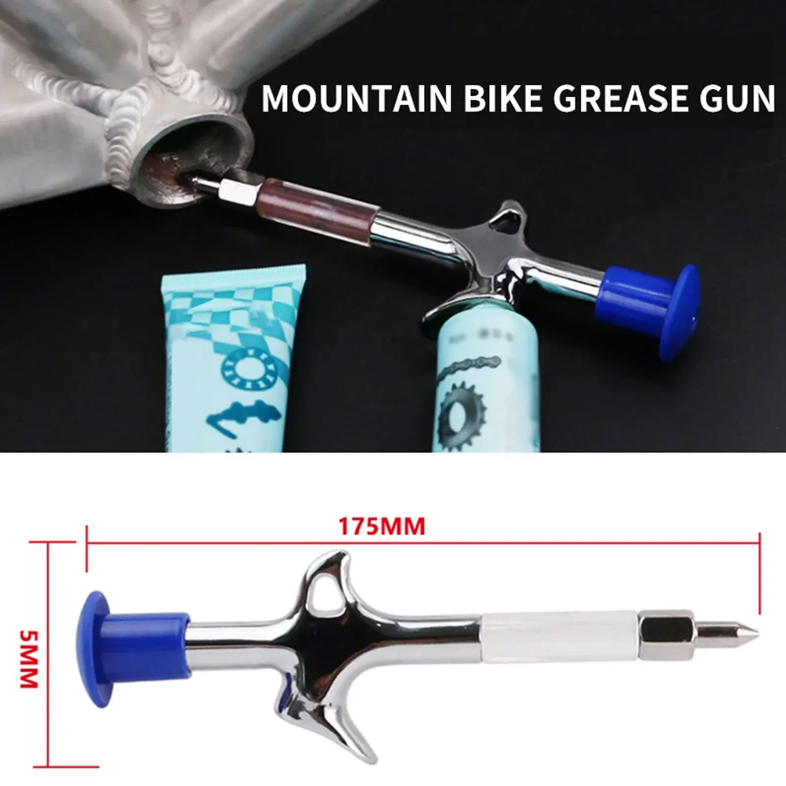 Bicycle Grease Injector ToolOil Bottle Road Bike Bearing Hub Axis Grease LubricatingFor Mountain MTB Bike Service Tool