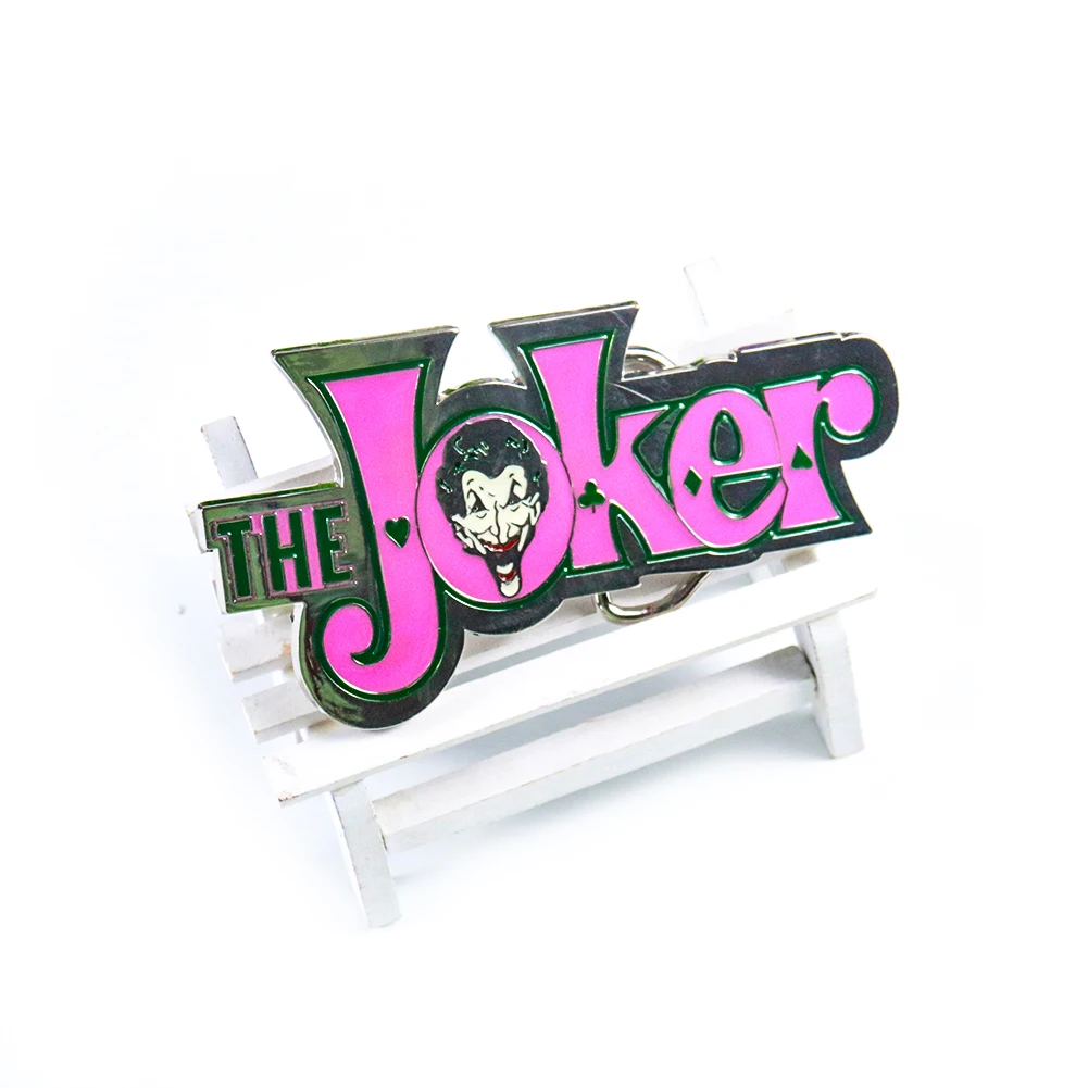 Joker Clown Belt Buckle for Men Metal Belt Buckle Cowboy and Cowgirl Metal Tool Western Buckles Personalized Belts Accessories