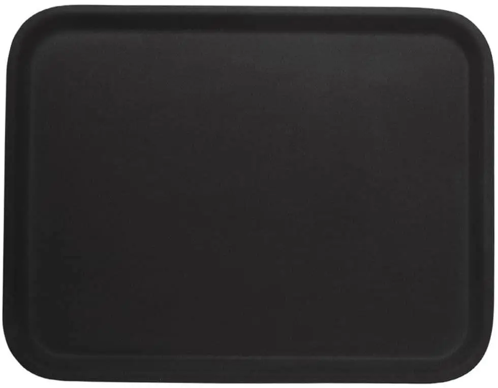 DOLBOVI Globy Black Rectangle Slip-Resistant tray 35,6*45,7 cm tray поднос plateau de service