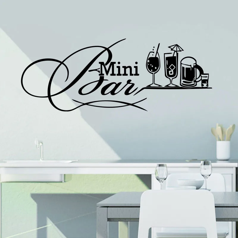 Large Carved Vinyl Wall Sticker, Removable Decal, Art Mural, Decorative, Bar, Beer, Restaurant, Shop, SP-243