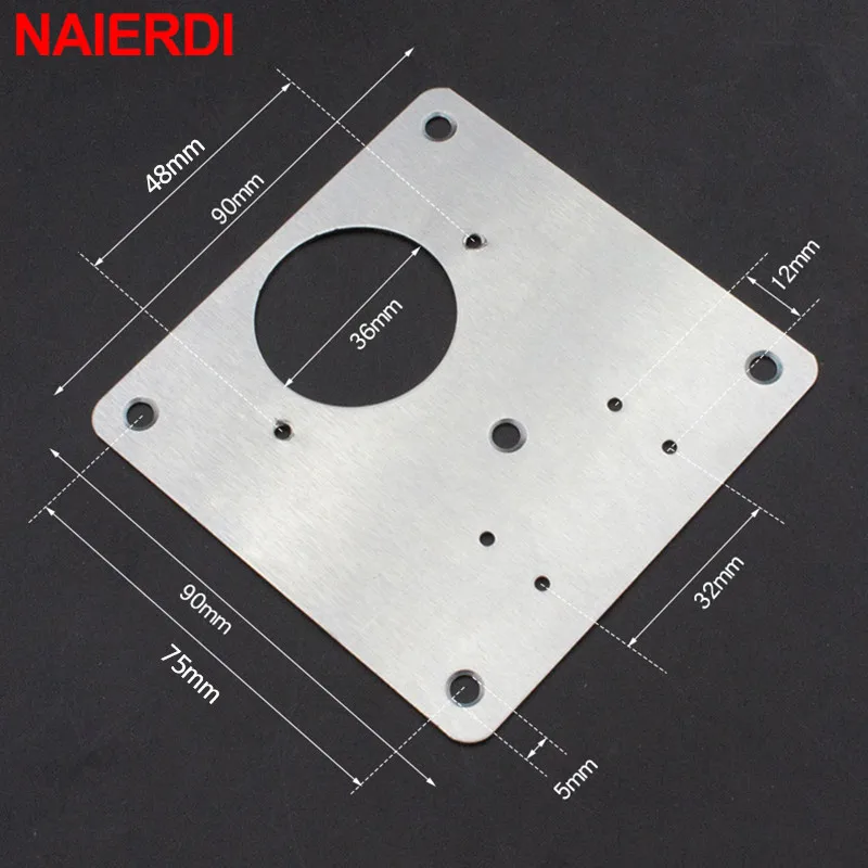 NAIERDI Edelstahl Möbel Schrank Tür Scharnier Reparatur Platte Schublade Fenster Tür Tür Panel Verbindung Reparatur Platte Hardware