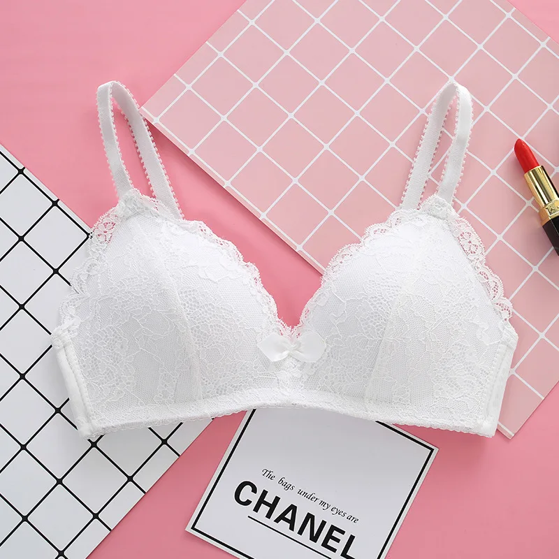 Women Multi Color Sexy Underwear Seamless Bras Thin Push Up Lingerie Wireless Brassiere ABC Cup Big Top Bralette Girl Fashion