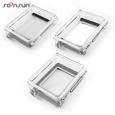 SOONSUN Replacement BacPac Backdoor for GoPro Hero 4 Hero 3+ Black Camera with Extended LCD Screen or BacPac Battery Accessories