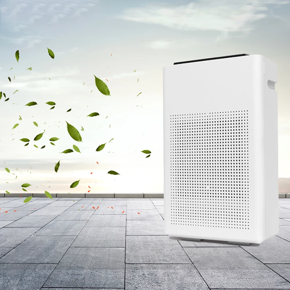เครื่องฟอกอากาศในครัวเรือนขนาดใหญ่ไอออนลบลบฟอร์มาลดีไฮด์ PM2.5ควันบุหรี่มือสองลบแบคทีเรียและฝุ่นเครื่องฟอกอากาศ