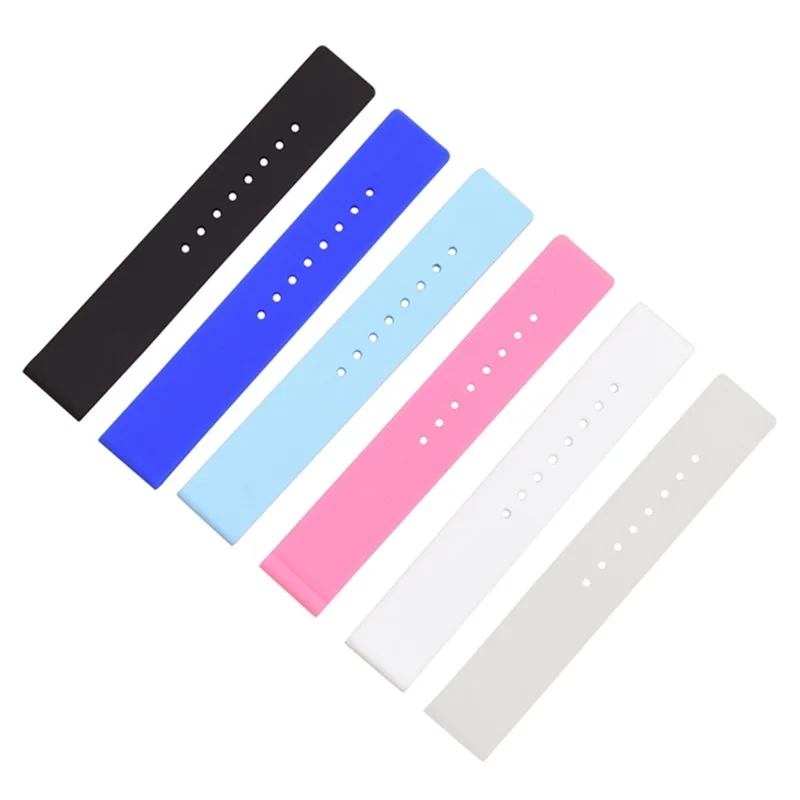 12mm 14mm 16mm 18mm 20mm 22mm 24mm Quick Release Straps For Samsung Galaxy Watch 3 41mm 45mm Galaxy 4 Silicone Universal Band