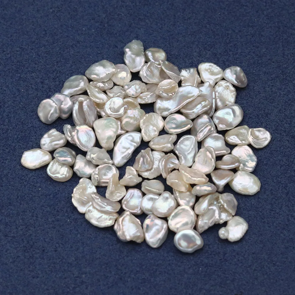 Nonporous Pearl Petal shape 10 in a package for Jewelry Making DIY Necklace Bracelets 6-7mm