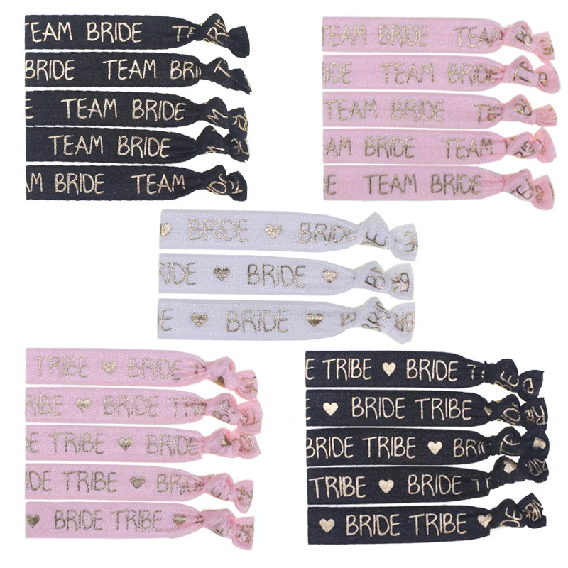 

Bachelorette Party Bride To Be Bridesmaid Bracelet Team Bride Tribe Hand Band Hen Night Wedding Supplie Identification Mark,Q