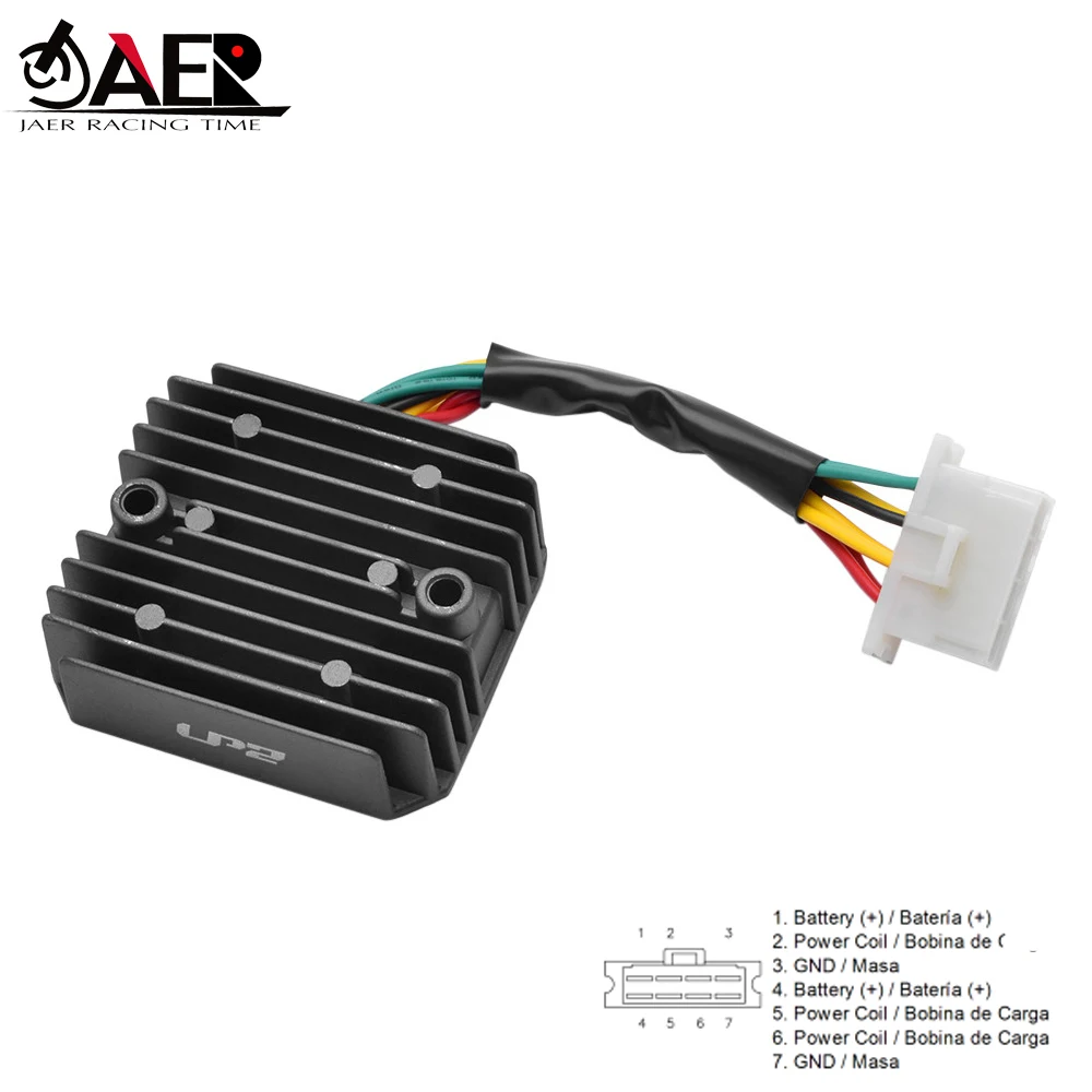 JAER Motorcycle 12V Voltage Regulator Rectifier for Honda Gl 1000 Goldwing GL 1200 Goldwing GL1200 Gl1000 Goldwing Aspencade