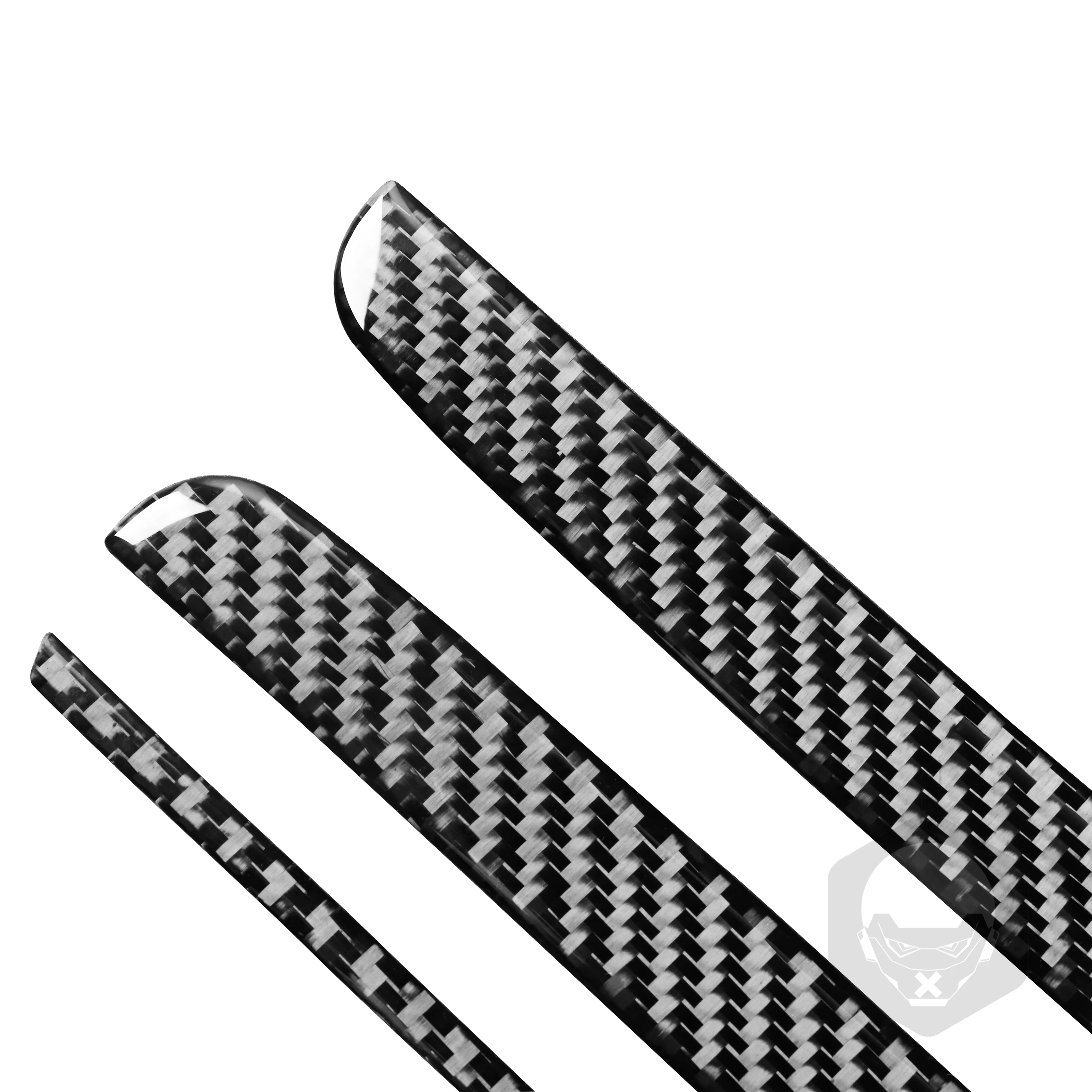 Car Door Trim Interior Carbon Fiber Stickers Door Panel Update Cover Decal For Audi A5 Hard Top 2008-up Car Accessories