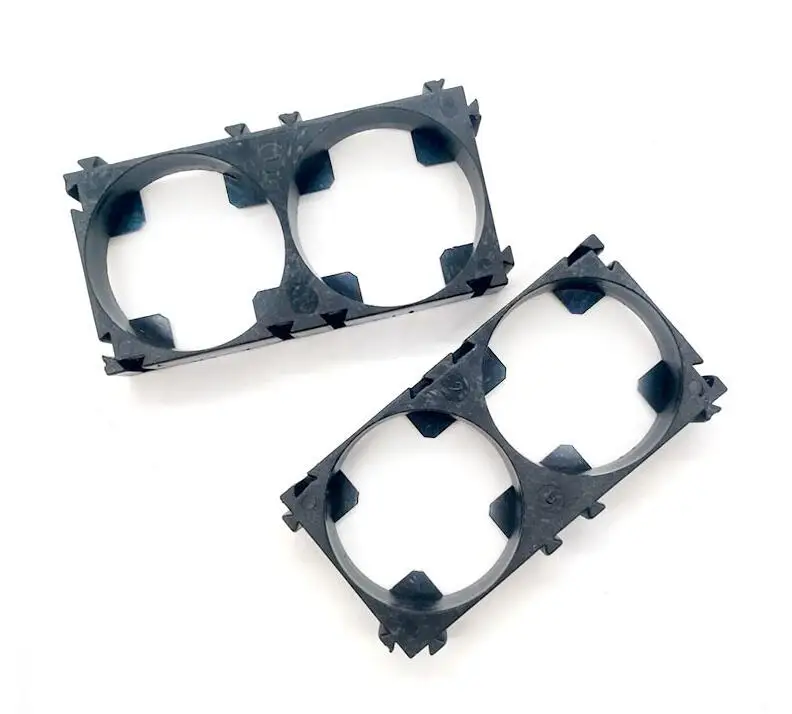 100pcs/lot 2x 3x 21700 Battery Holder Bracket Cell Safety Anti Vibration Plastic Brackets For 1*2 1*3 21700 Lithium Batteries