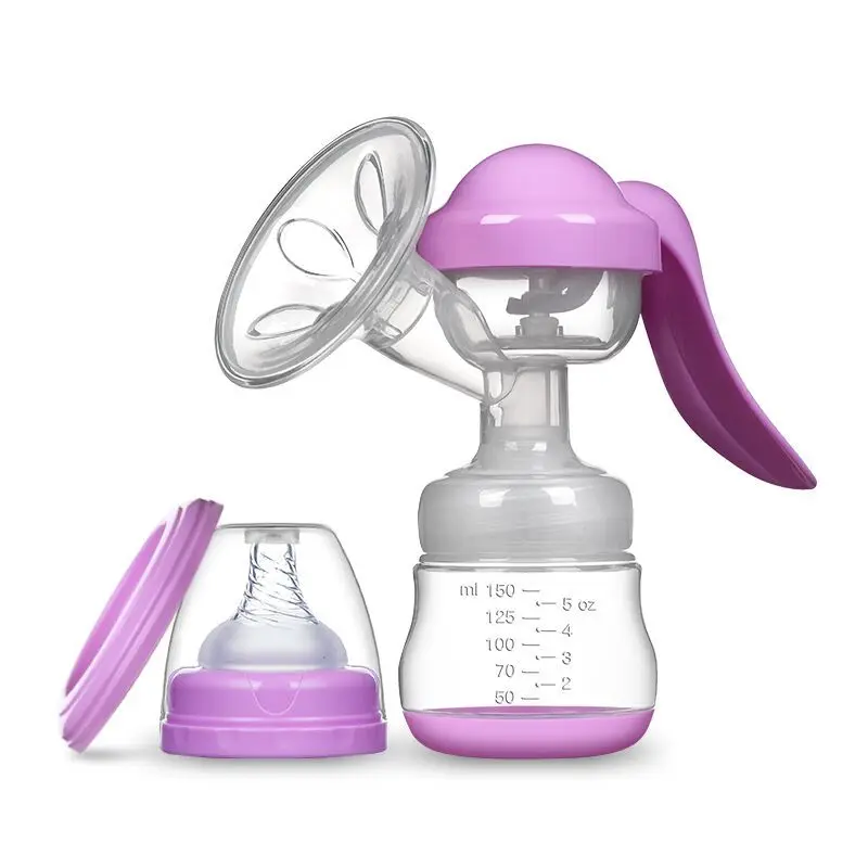 Breasts Pumps Bottle Sucking baby bottle children Manual Breast bag Pump Powerful Baby Nipple Suction  Feeding Milk Bottles bag